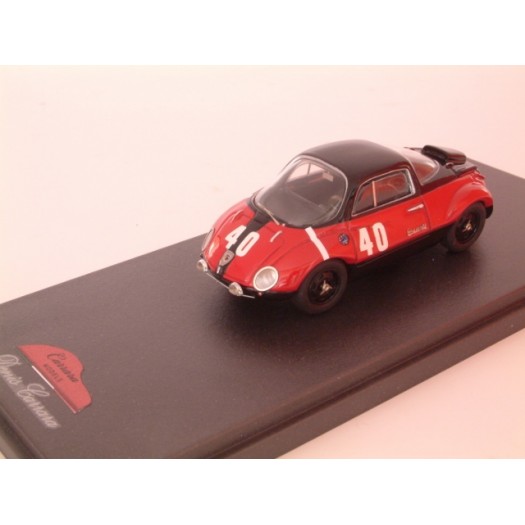 Fiat Abarth 750 Goccia #40 Targa Florio 1957 - Standard Built 1:43